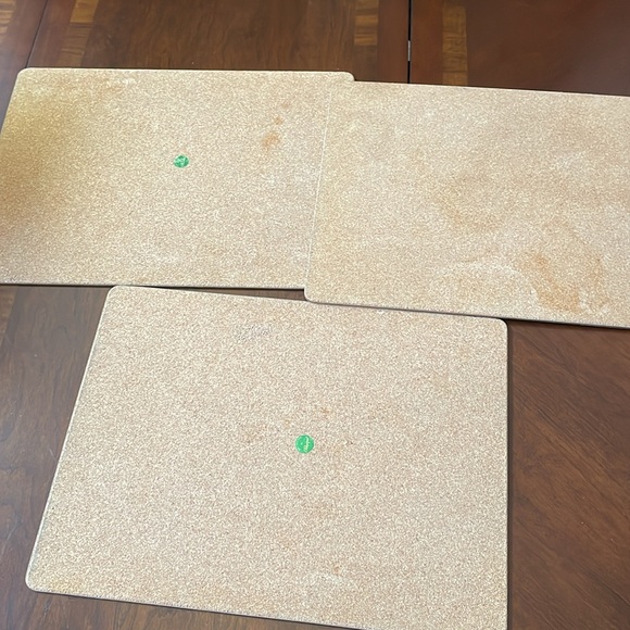 VTG PIMPERNEL Brunch Fruits Placemats Set of 3 Cork back Made in England - Picture 7 of 9